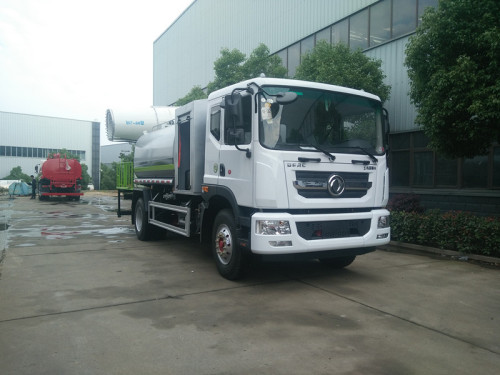 東風大型多功能抑塵車-東風12噸抑塵霧炮 灑水車